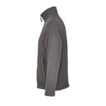 NITRO Fleecejacke mit Reißverschluss Schwarz – Seitenansicht