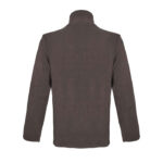 NITRO Fleecejacke mit Reißverschluss Braun – Rückansicht