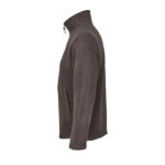 NITRO Fleecejacke mit Reißverschluss Braun – Seitenansicht