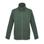 NITRO Fleecejacke mit Reißverschluss Grün – Vorderansicht