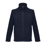 NITRO Fleecejacke mit Reißverschluss Blau – Vorderansicht