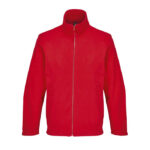 NITRO Fleecejacke mit Reißverschluss Rot – Vorderansicht