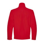 NITRO Fleecejacke mit Reißverschluss Rot – Rückansicht