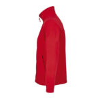 NITRO Fleecejacke mit Reißverschluss Rot – Seitenansicht