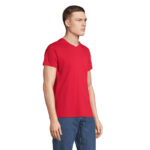 REGENT V-Ausschnitt-T-Shirt Rot – Seitenansicht