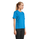 LEGEND T-Shirt Damen Blau – Seitenansicht
