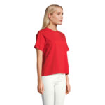 LEGEND T-Shirt Damen Rot – Seitenansicht