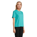 LEGEND T-Shirt Damen Blau – Seitenansicht