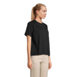 LEGEND T-Shirt Damen Schwarz – Seitenansicht
