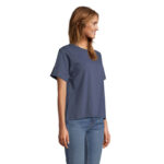 LEGEND T-Shirt Damen Blau – Seitenansicht