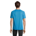 VORTEX Raglan-T-Shirt Blau – Rückansicht