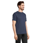 VORTEX Raglan-T-Shirt Blau – Seitenansicht