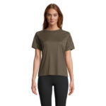 VORTEX Raglan-T-Shirt Damen Grün – Vorderansicht