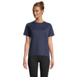 VORTEX Raglan-T-Shirt Damen Blau – Vorderansicht