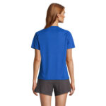 VORTEX Raglan-T-Shirt Damen Blau – Rückansicht