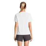 VORTEX Raglan-T-Shirt Damen White – Rückansicht