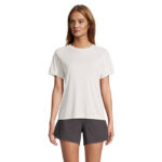 VORTEX Raglan-T-Shirt Damen White – Vorderansicht