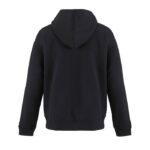 ELIOTT Full-Zip-Hoodie Schwarz – Rückansicht