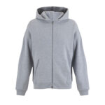 SOL'S ELIOTT schwere Unisex-Kapuzenjacke aus Fleece zum Bedrucken mit Logo