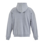 ELIOTT Full-Zip-Hoodie Grau – Rückansicht