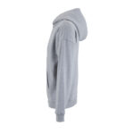 ELIOTT Full-Zip-Hoodie Grau – Seitenansicht