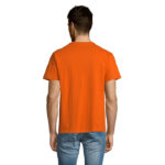 VICTORY V-Ausschnitt-T-Shirt Herren 150 g/m² Orange – Rückansicht