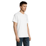 VICTORY V-Ausschnitt-T-Shirt Herren 150 g/m² White – Seitenansicht