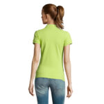 PASSION Poloshirt Damen 170 g/m² Grün – Rückansicht