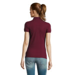 PASSION Poloshirt Damen 170 g/m² Braun – Rückansicht