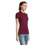 PASSION Poloshirt Damen 170 g/m² Braun – Seitenansicht