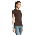 PASSION Poloshirt Damen 170 g/m² Braun – Seitenansicht