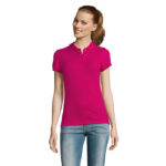 PASSION Poloshirt Damen 170 g/m² Rosa – Vorderansicht