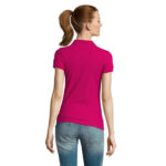 PASSION Poloshirt Damen 170 g/m² Rosa – Rückansicht