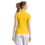 PASSION Poloshirt Damen 170 g/m² Gold – Rückansicht