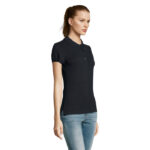 PASSION Poloshirt Damen 170 g/m² Blau – Seitenansicht