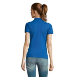 PASSION Poloshirt Damen 170 g/m² Blau – Rückansicht