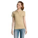 PASSION Poloshirt Damen 170 g/m² Braun – Vorderansicht