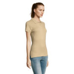 PASSION Poloshirt Damen 170 g/m² Braun – Seitenansicht