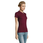 PERFECT Poloshirt Damen 180 g/m² Braun – Seitenansicht