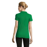 PERFECT Poloshirt Damen 180 g/m² Grün – Rückansicht