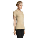 PERFECT Poloshirt Damen 180 g/m² Braun – Seitenansicht