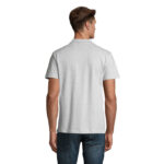 SPRING II Poloshirt Herren 210 g/m² Grau – Rückansicht