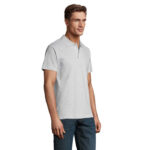 SPRING II Poloshirt Herren 210 g/m² Grau – Seitenansicht