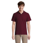 SPRING II Poloshirt Herren 210 g/m² Braun – Vorderansicht
