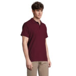 SPRING II Poloshirt Herren 210 g/m² Braun – Seitenansicht