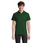 SPRING II Poloshirt Herren 210 g/m² Grün – Vorderansicht