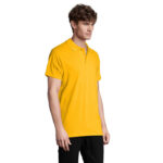 SPRING II Poloshirt Herren 210 g/m² Gold – Seitenansicht