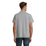 SPRING II Poloshirt Herren 210 g/m² Grau – Rückansicht