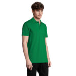 SPRING II Poloshirt Herren 210 g/m² Grün – Seitenansicht