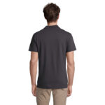 SPRING II Poloshirt Herren 210 g/m² Grau – Rückansicht
